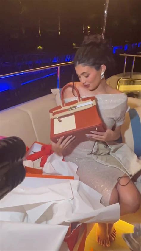 birkin hermes kylie jenner|kylie jenner's birthday bag.